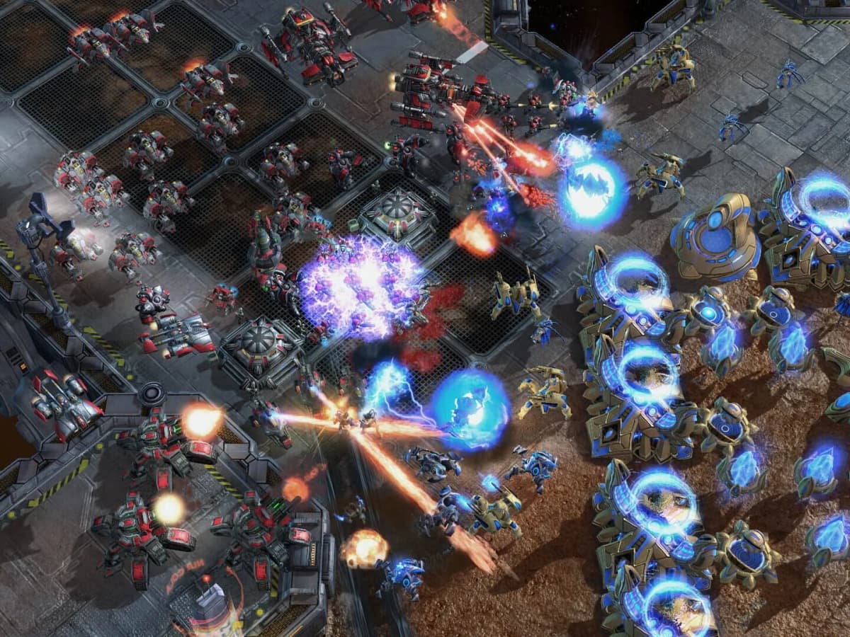 Screenshot from StarCraft II: Wings of Liberty