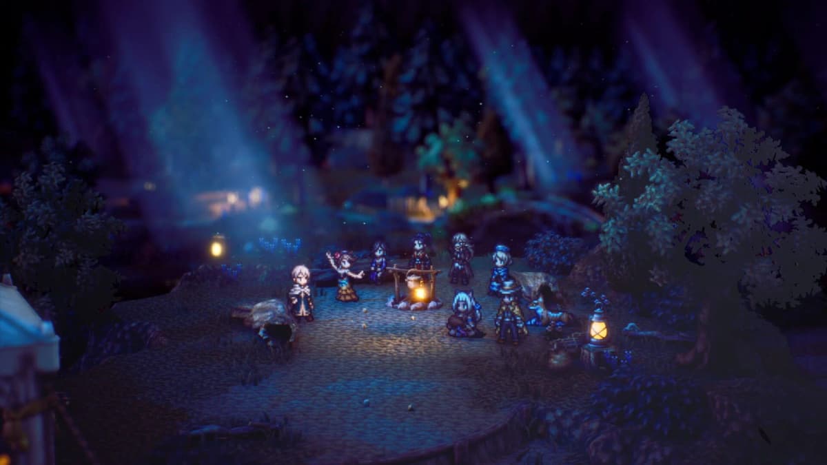 Screenshot from Octopath Traveler II
