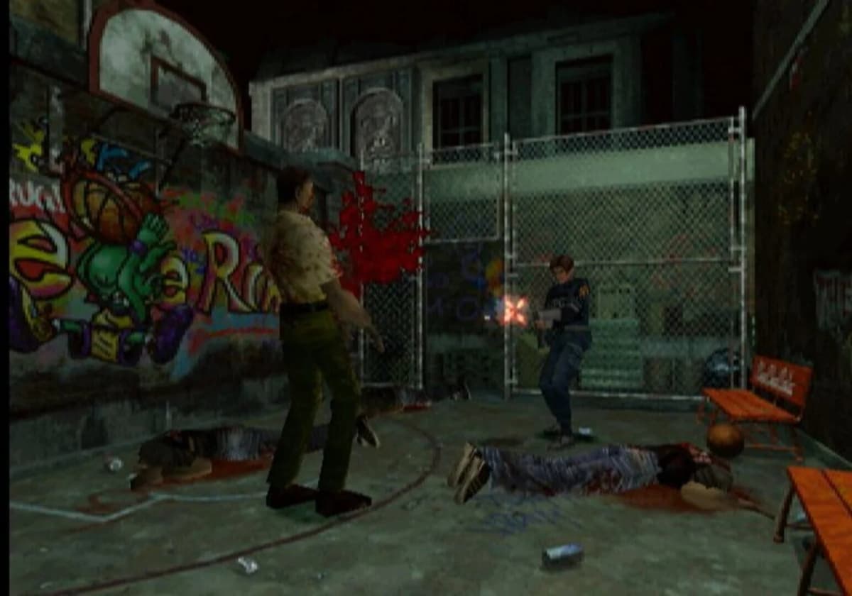 Screenshot from Resident Evil 2