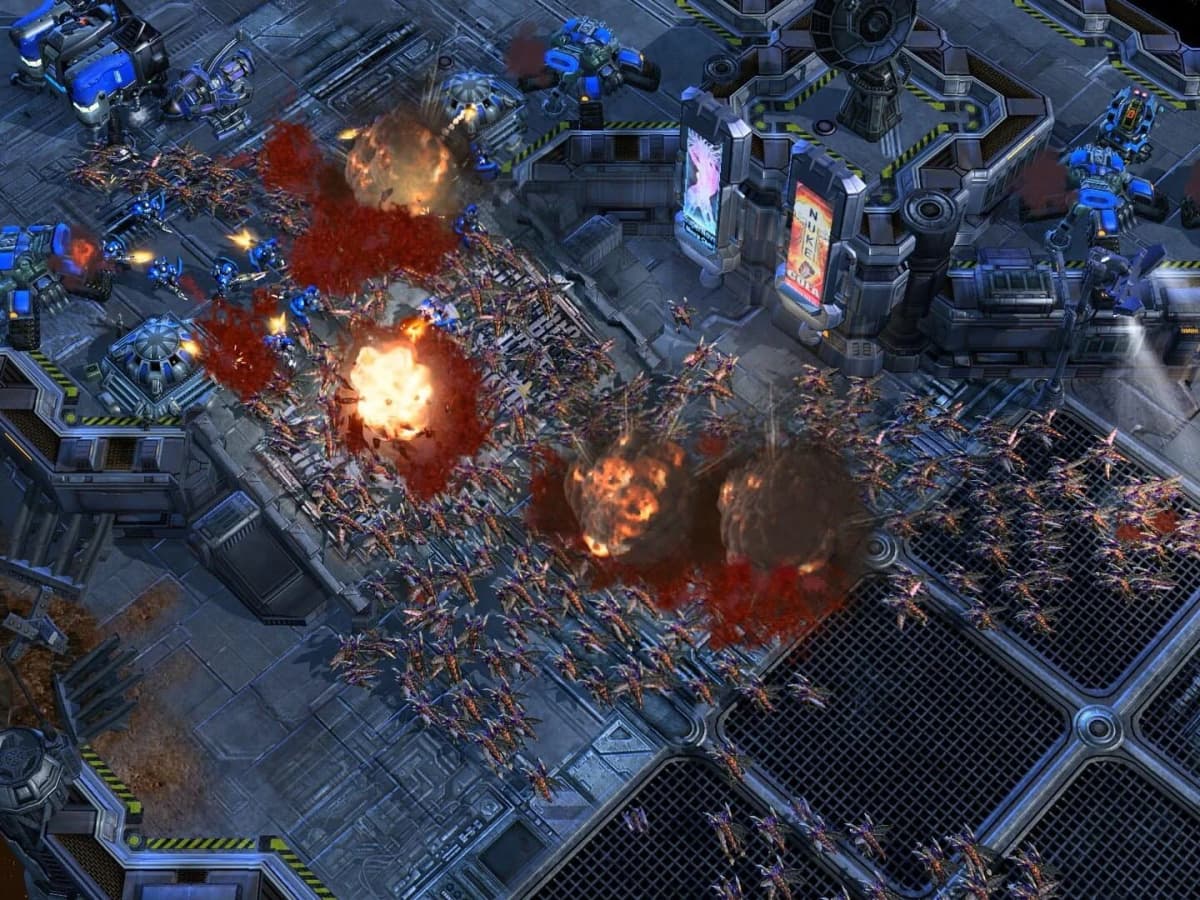 Screenshot from StarCraft II: Wings of Liberty