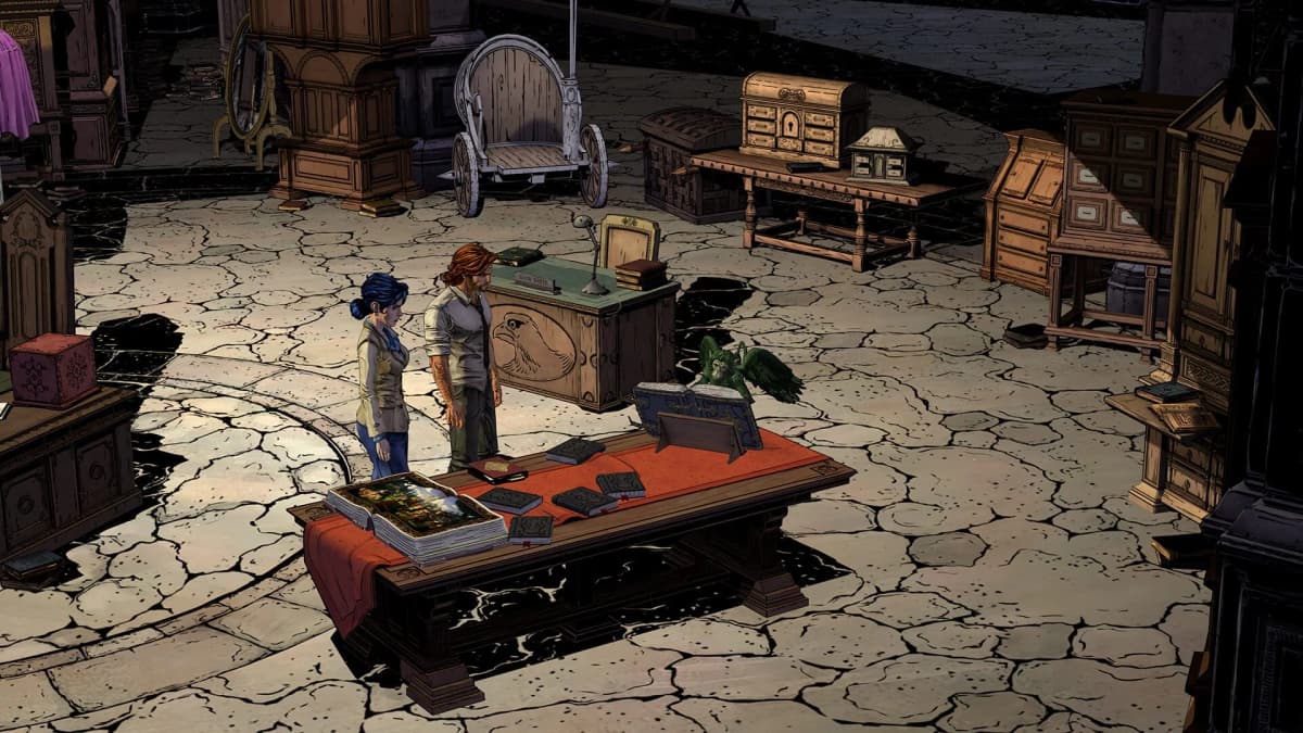 Screenshot from The Wolf Among Us Remastered